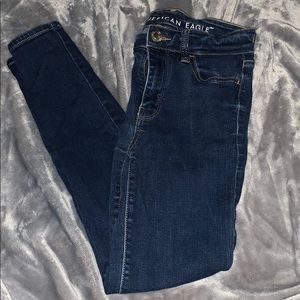 AEO High Rise Skinny Jeans